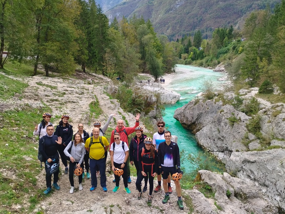 Biking in Slovenia Soca Valley