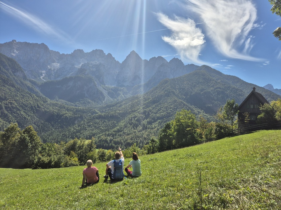 Hiking in Slovenia Kranjska gora